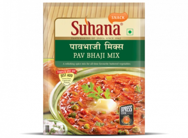 Suhana Pav Bhaji Mix - 60 gm